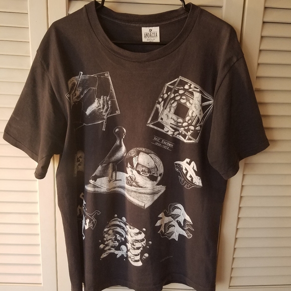 Andazia Other - Vintage M.C. Escher full design T-Shirt